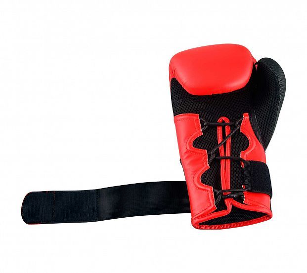 Adidas boxerské rukavice Hybrid 250, červeno-černé