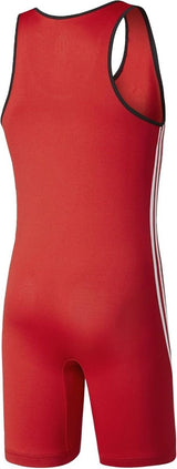 Adidas vzpěračský dres Base Lifter, červený