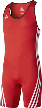 Adidas vzpěračský dres Base Lifter, červený