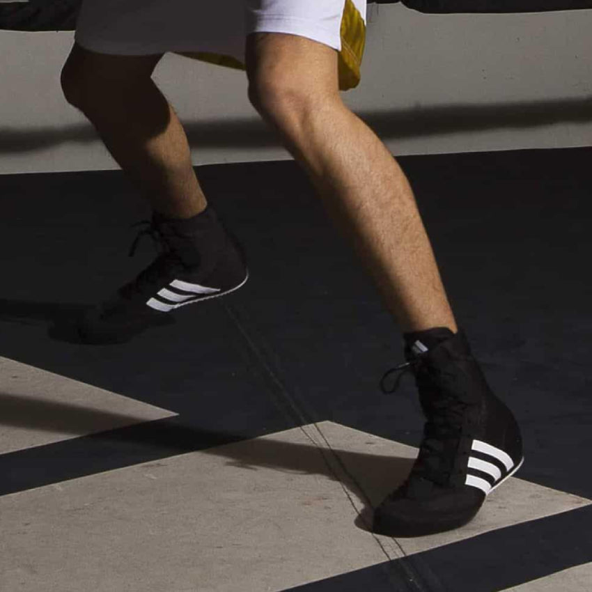 Adidas boxerská obuv HOG.2, černo-bílá