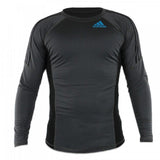 Adidas dlouhé rashguard tričko Grappling, černé