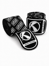 Katsudo elastická box bandáž Path PRO s monogramem 2ks, černo-bílá