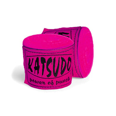 Katsudo elastická boxerská bandáž Path 2ks, neon pink