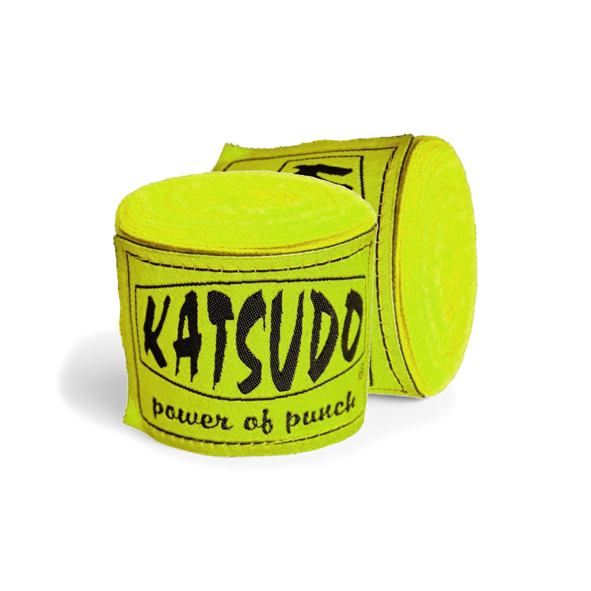 Katsudo elastická box bandáž Path 2ks, neon yellow