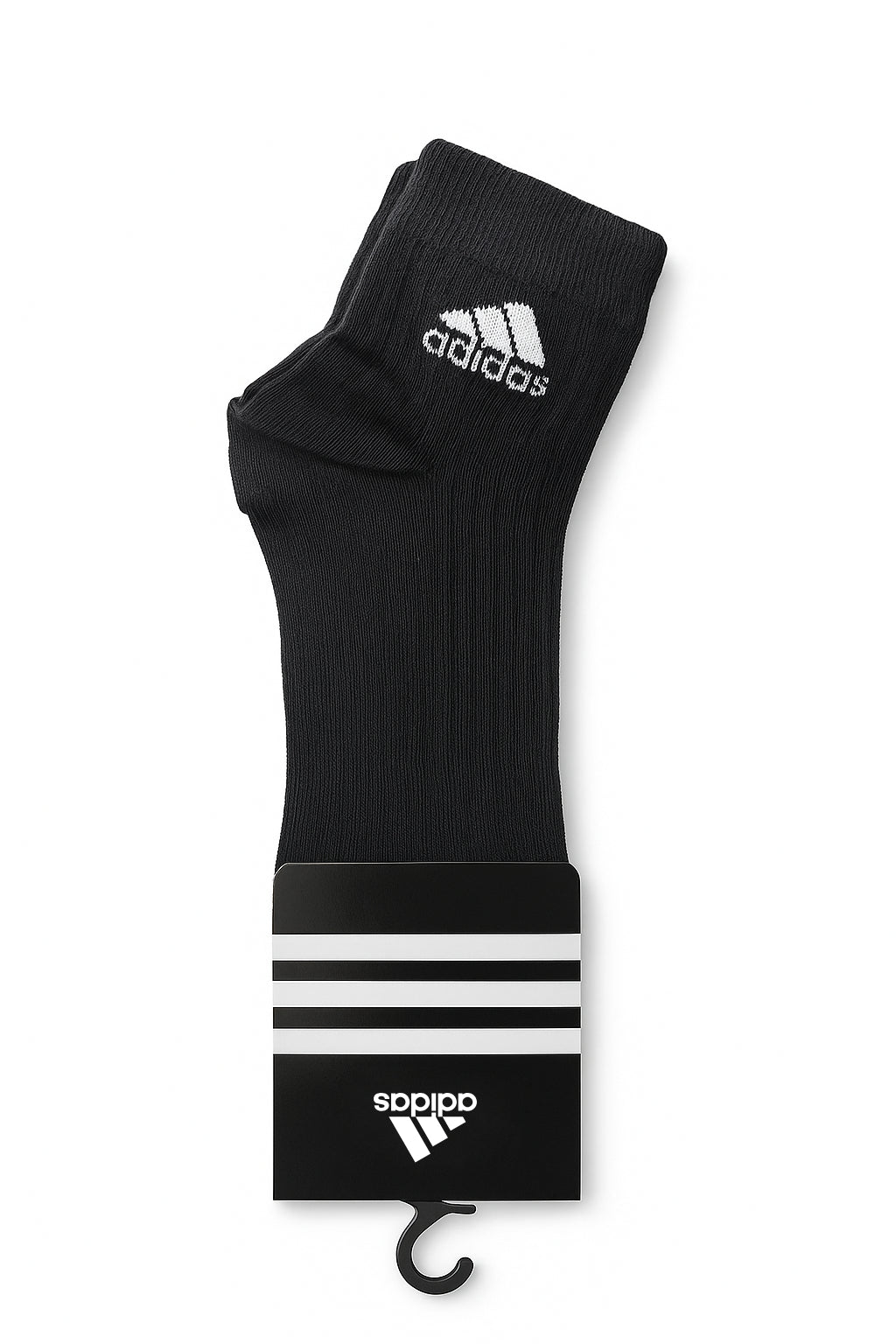 Adidas vyšší sportovní kotníkové ponožky, černé