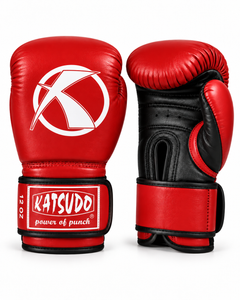 Katsudo boxerské rukavice Champion IV, červené
