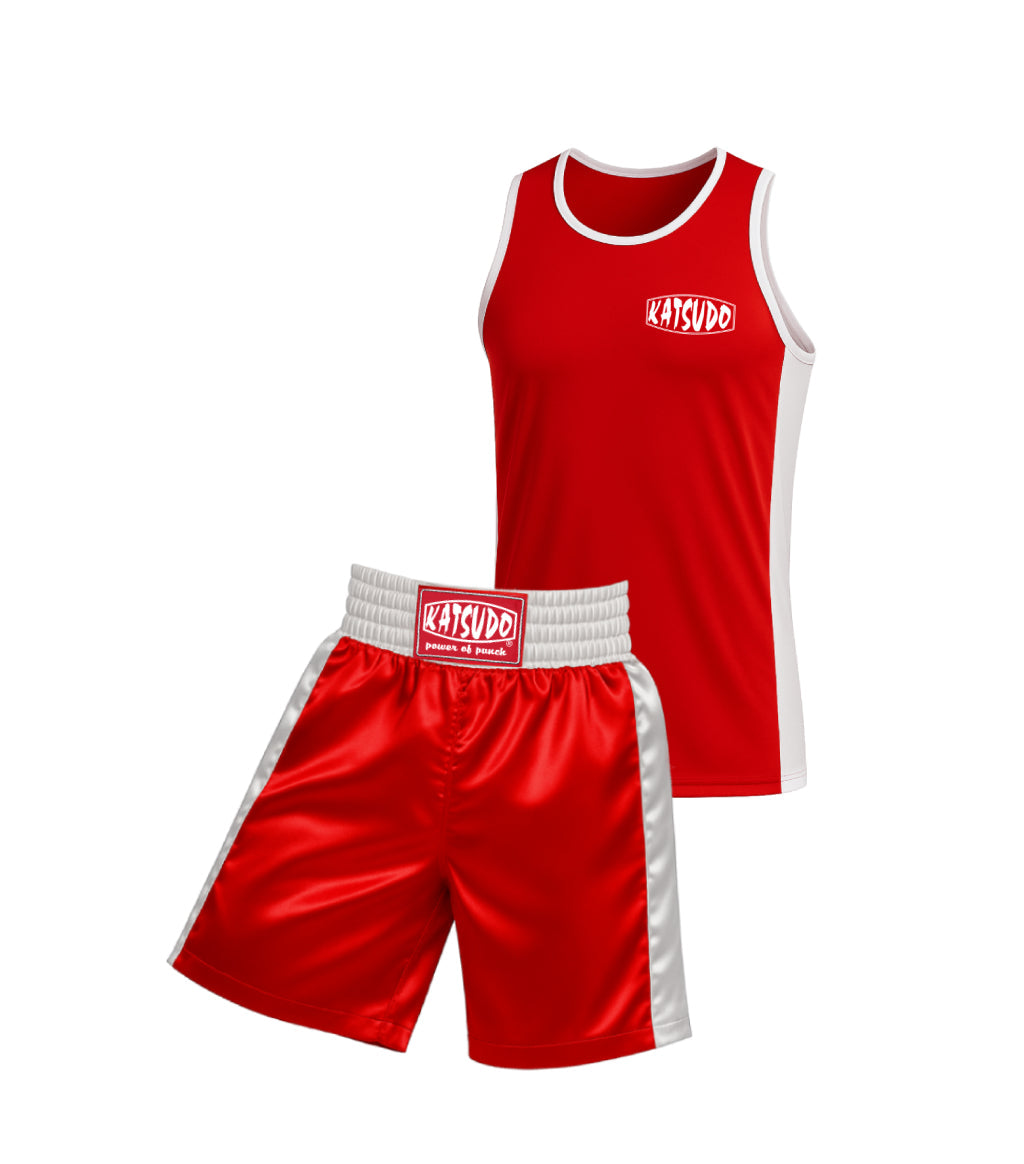 Katsudo boxerská sada Strikta, červená