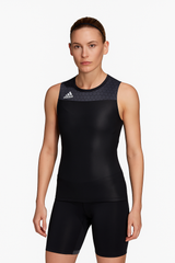 Adidas dámský vzpěračský dres Leistung, černý