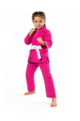 Katsudo Kio dětské Jiu Jitsu kimono, růžové