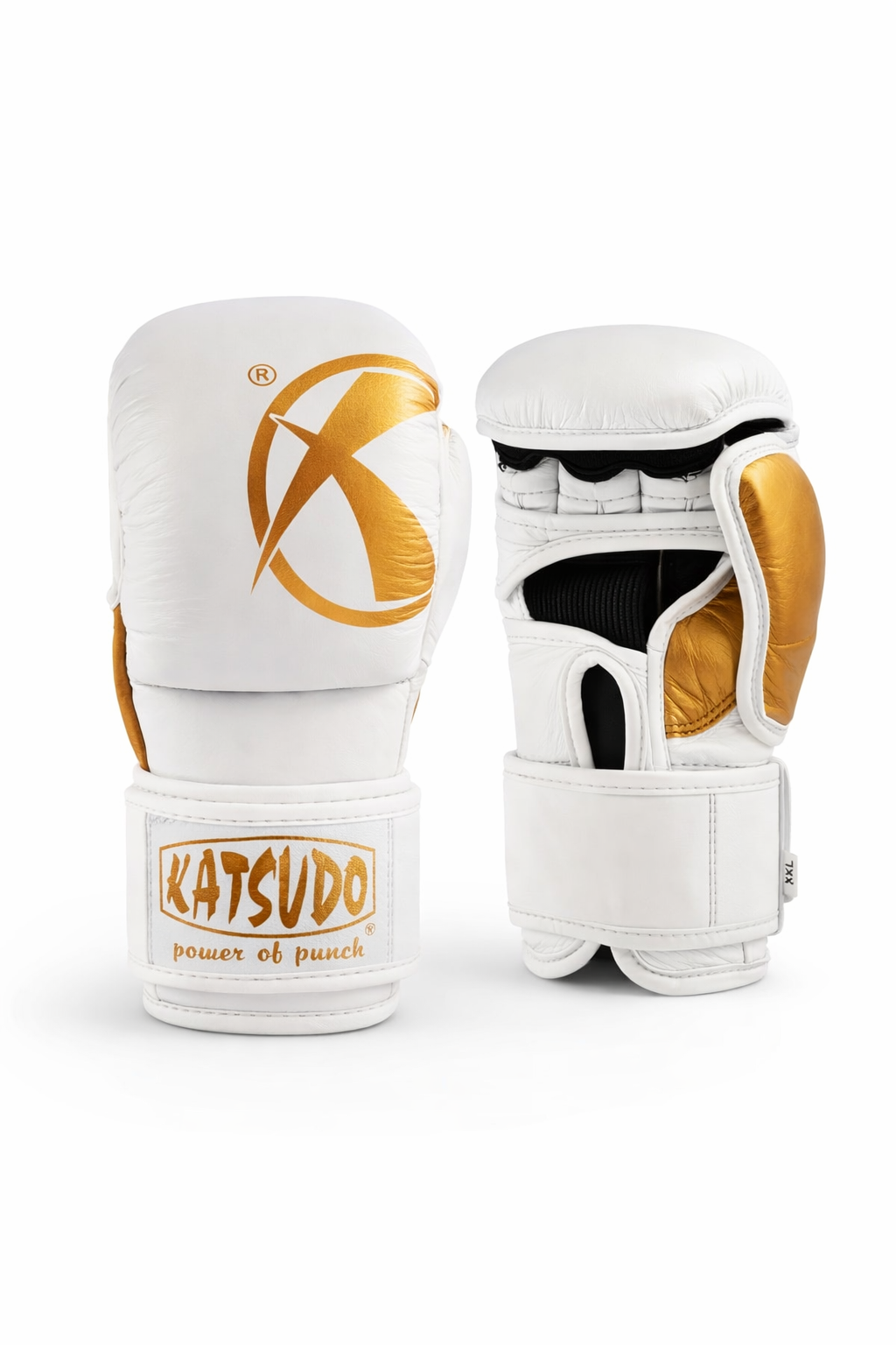 Katsudo mma rukavice Revenge, bílé