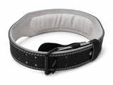 Katsudo CoreLock Fitness pásek z pravé kůže 10 cm, černý