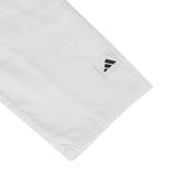 Adidas JU kimono s černými pásky Club 350g, bílé