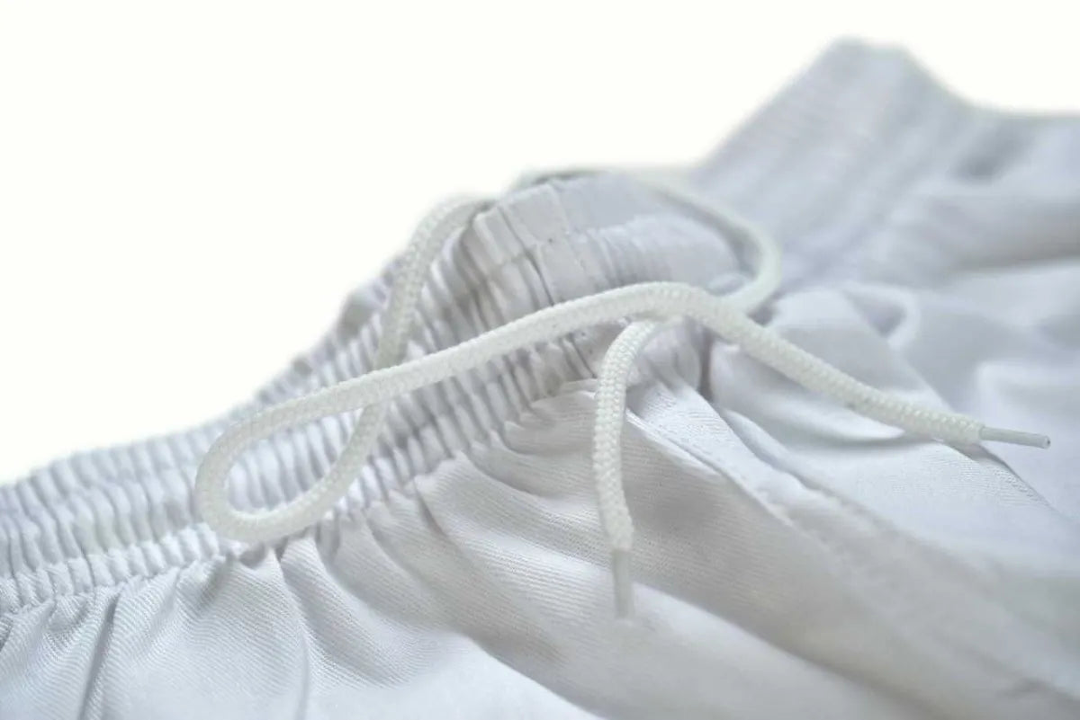 Adidas JU kimono s černými pásky Club 350g, bílé