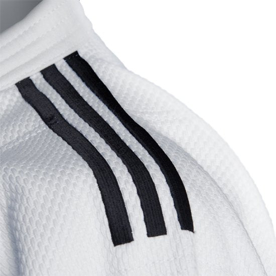 Adidas JU kimono Champion III IJF Slim fit 750g, bílé