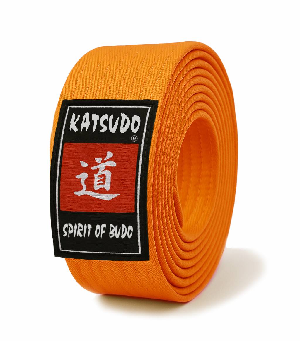 Katsudo pásek obi Master, oranžový