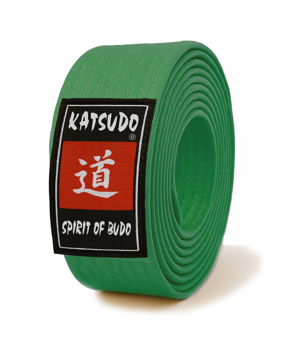 Katsudo pásek obi Master, zelený