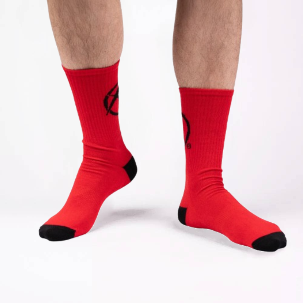 Katsudo sportovní ponožky Original, červené