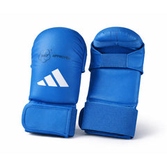 Adidas kumite rukavice WKF, modré