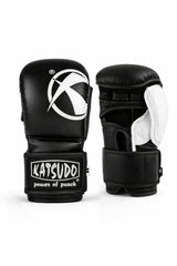 Katsudo mma rukavice Revenge, černo bílé
