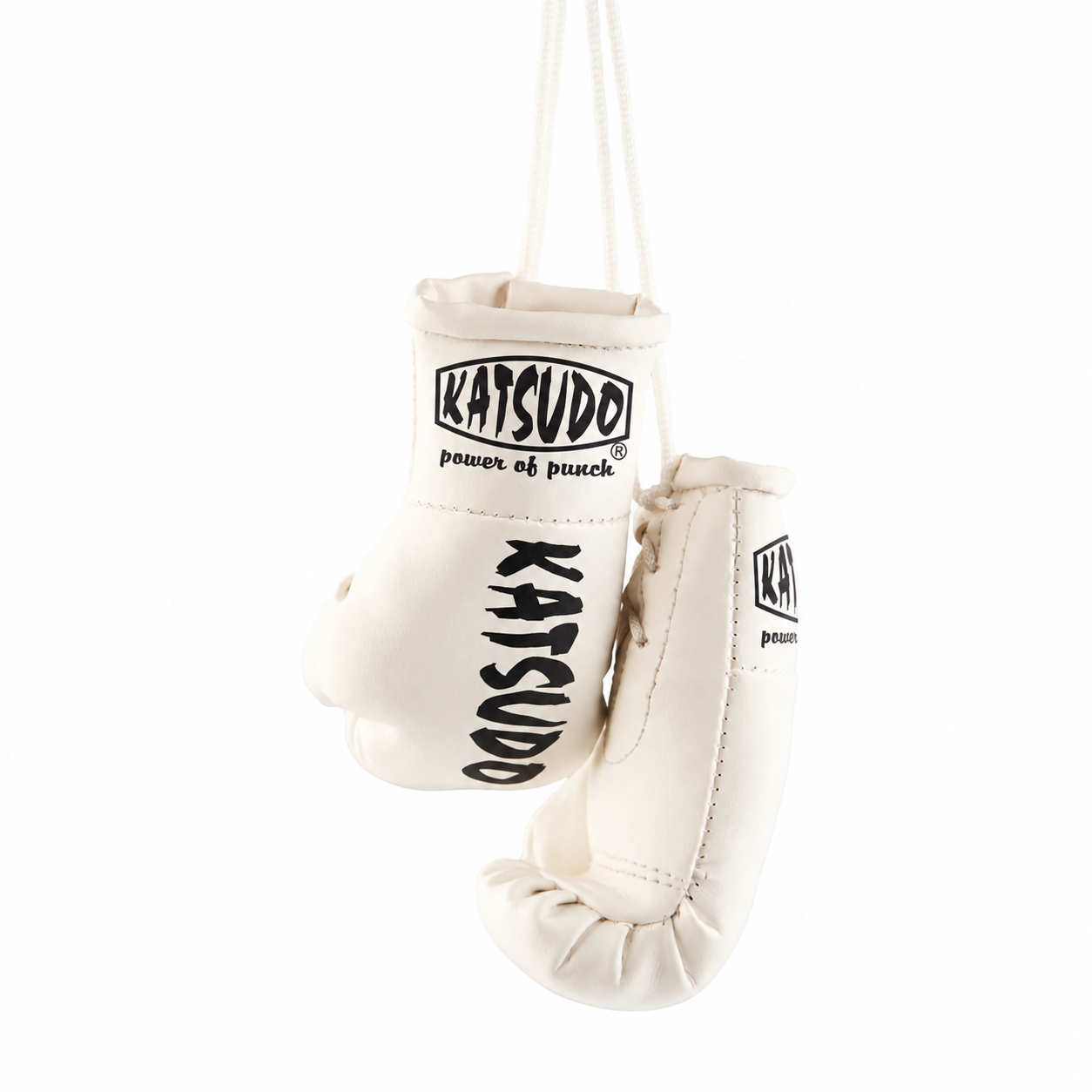 Katsudo miniatura boxerských rukavic Miniglo, bílá
