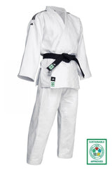 Adidas JU kimono Champion III IJF Slim fit 750g, bílé