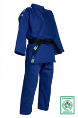 Adidas JU kimono Champion III IJF Slim fit 750g, modré