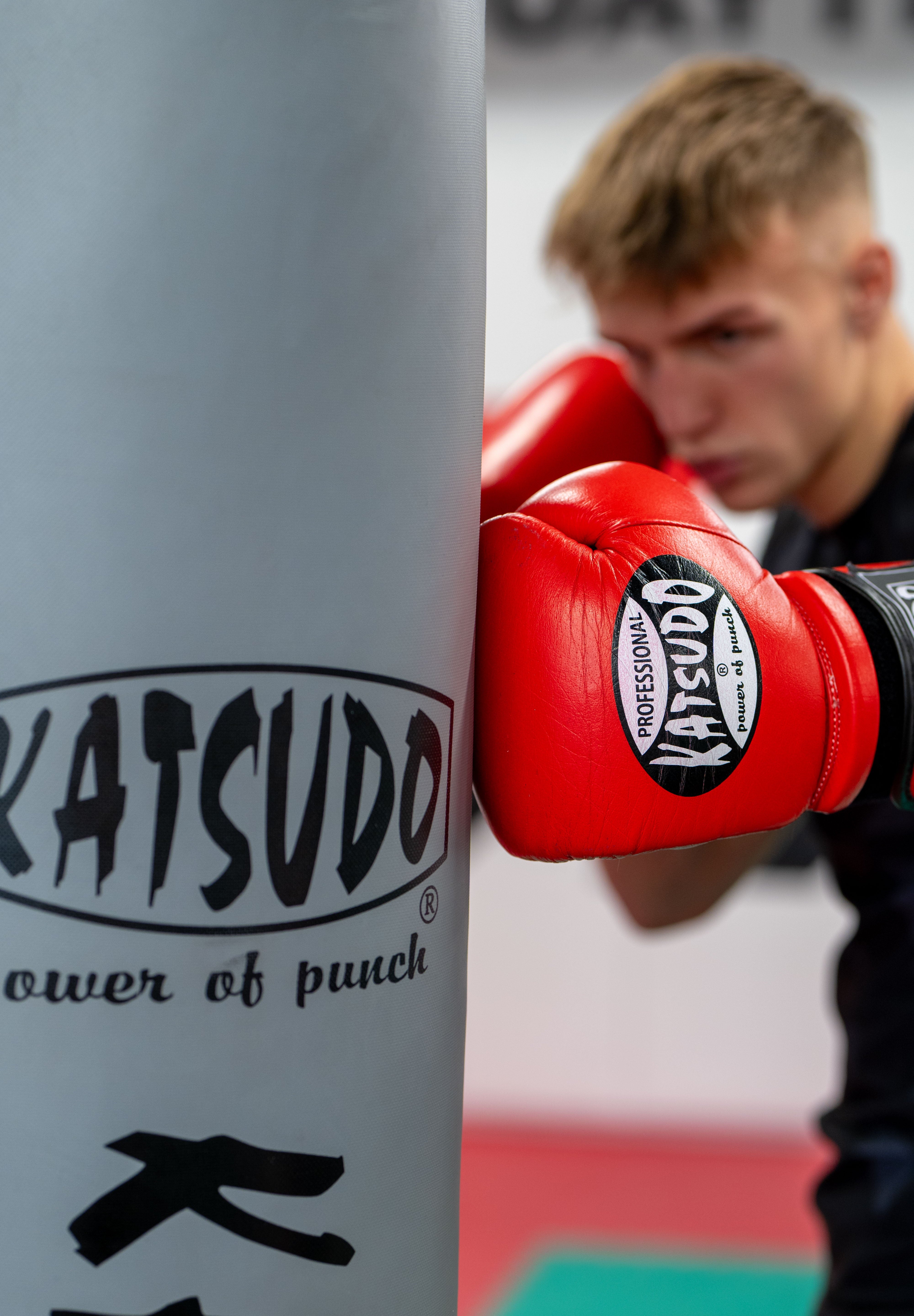 Katsudo plastelový boxovací pytel Texa, šedý