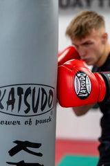 Katsudo plastelový boxovací pytel Texa, šedý