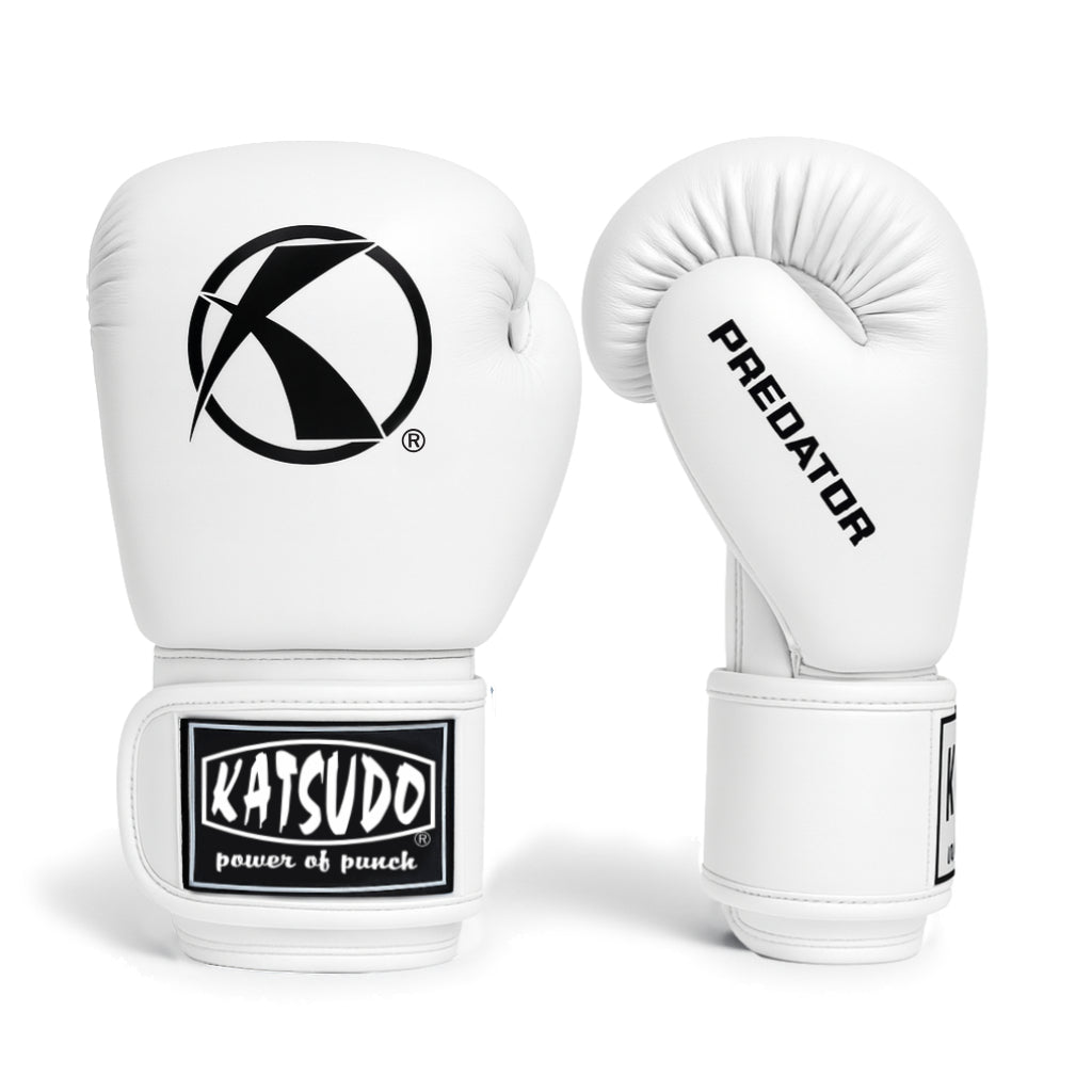 Katsudo boxerské rukavice Predator, bílé