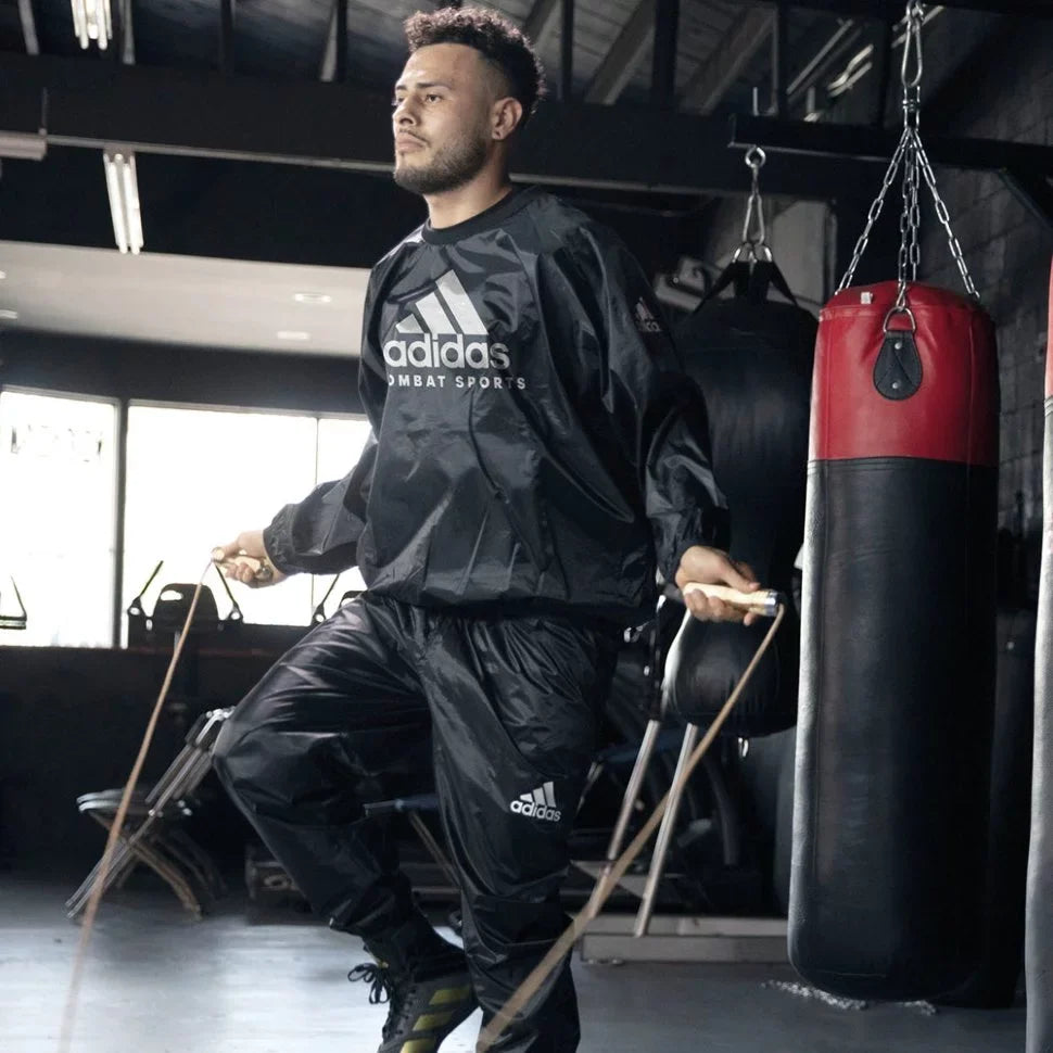 Adidas sauna komplet Sweatsuit, černý