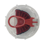 Adidas chránič zubů 4. generace Opro Silver, černo-červený