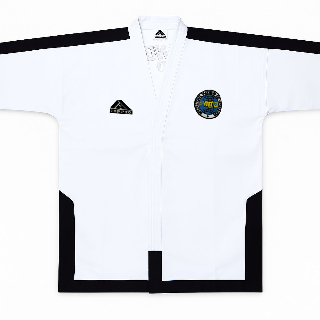 Top Pro taekwondo kimono, bílá