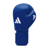 Adidas kožené rukavice World boxing, modré