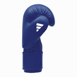 Adidas kožené rukavice World boxing, modré