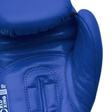 Adidas kožené rukavice World boxing, modré