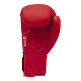 Adidas kožené rukavice World of boxing, červené