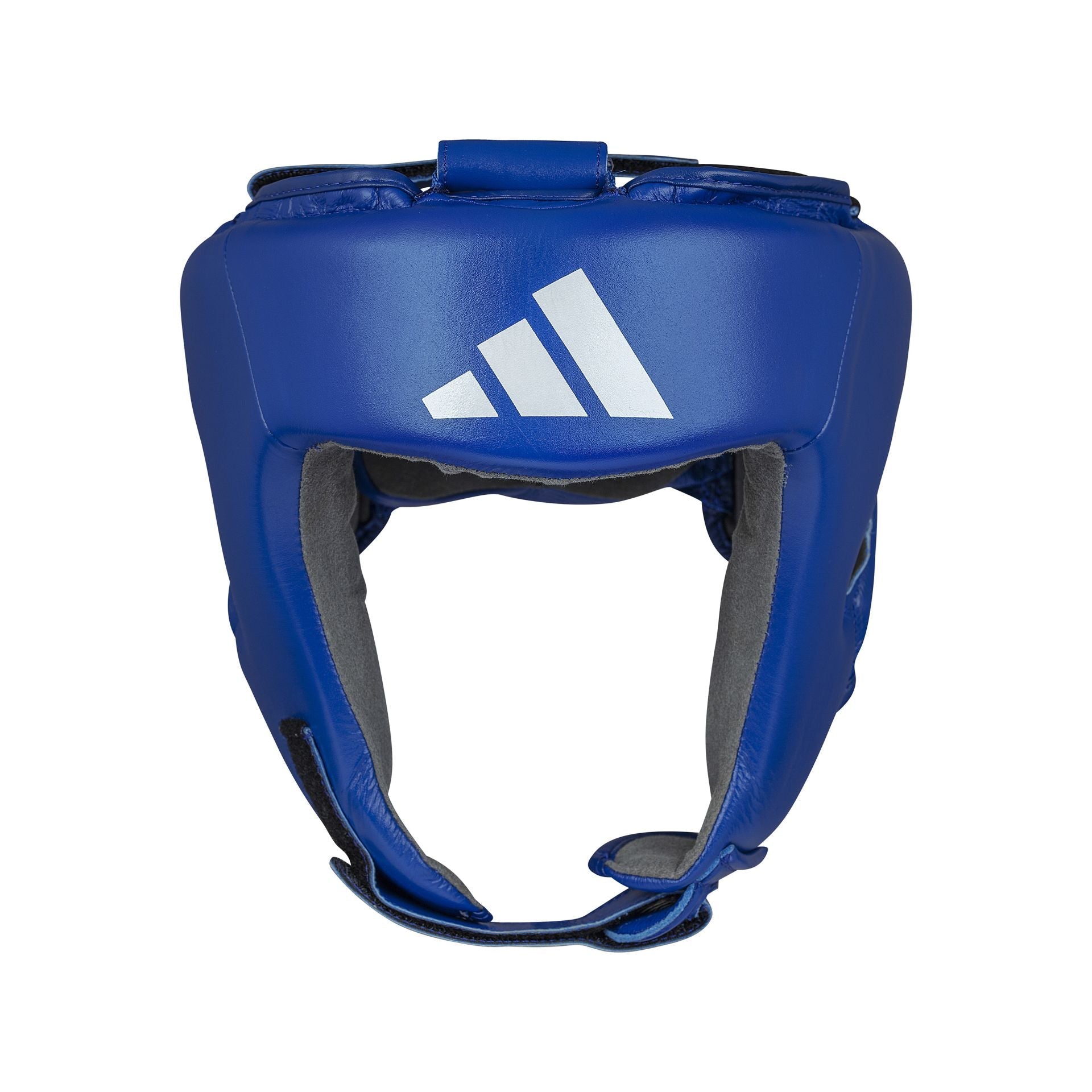 Adidas kožená boxerská přilba WOBHG1, modrá