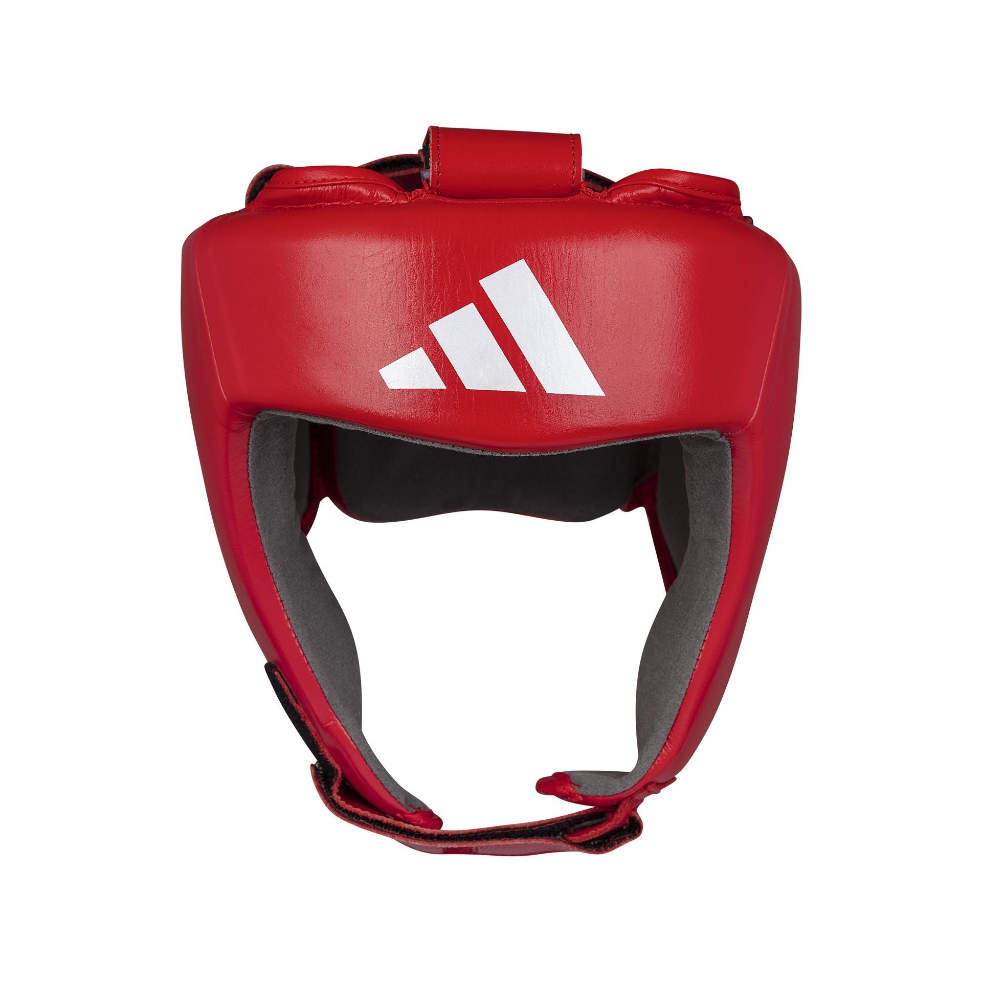 Adidas kožená boxerská přilba WOBHG1, červená