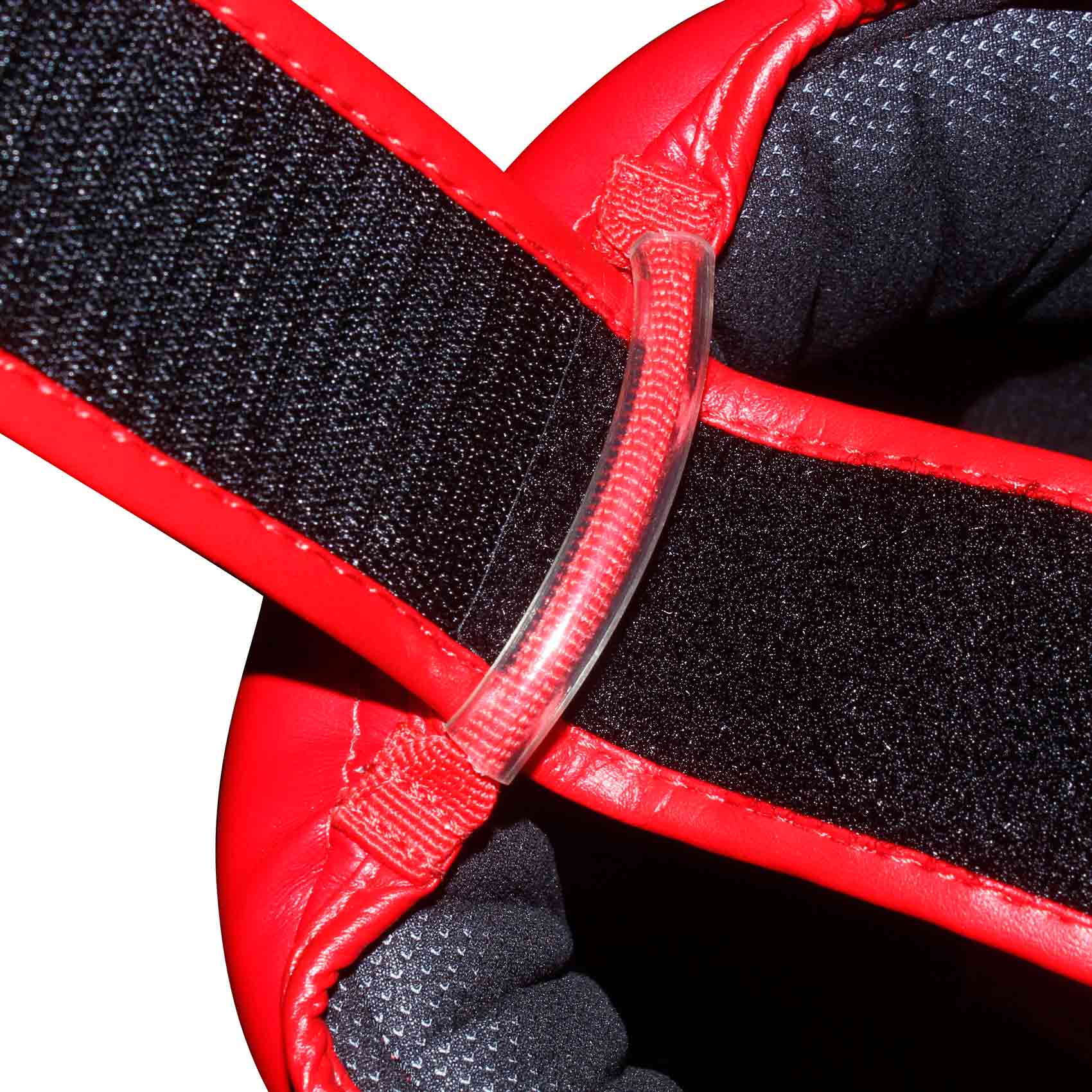 Adidas boxerská helma Hybrid 50, červená