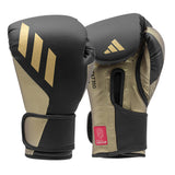 Adidas SPEED TILT 350V Pro boxerské rukavice, černo-zlatá