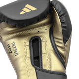 Adidas SPEED TILT 350V Pro boxerské rukavice, černo-zlatá
