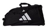 Adidas judo sportovní taška na kolečkách, černá