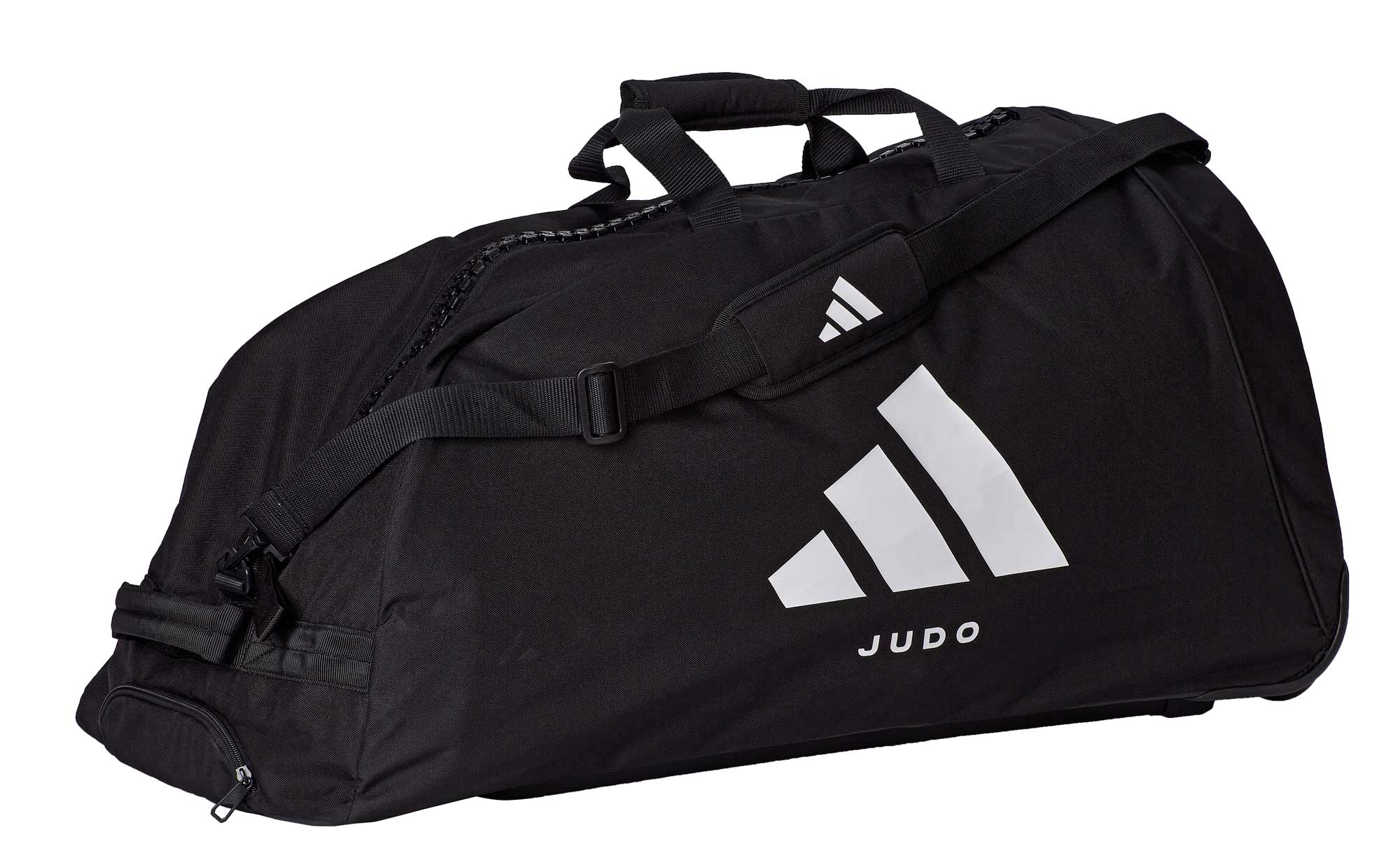 Adidas judo sportovní taška na kolečkách, černá