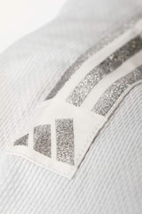 Adidas JU kimono Contest Silver 650g, bílé