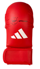 Adidas kumite rukavice WKF, červené