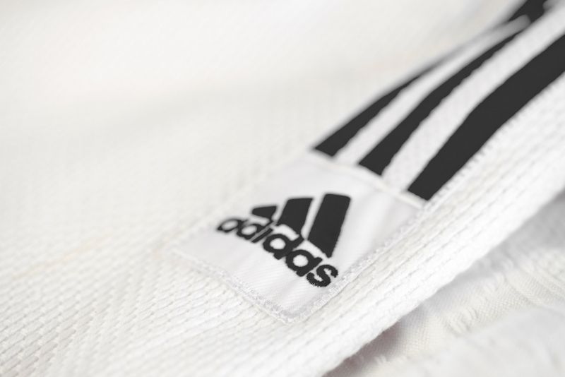 Adidas JU kimono Contest Silver 650g, bílé