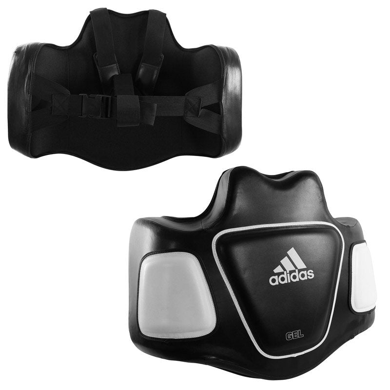 Adidas chránič tela Super, čierno-biely