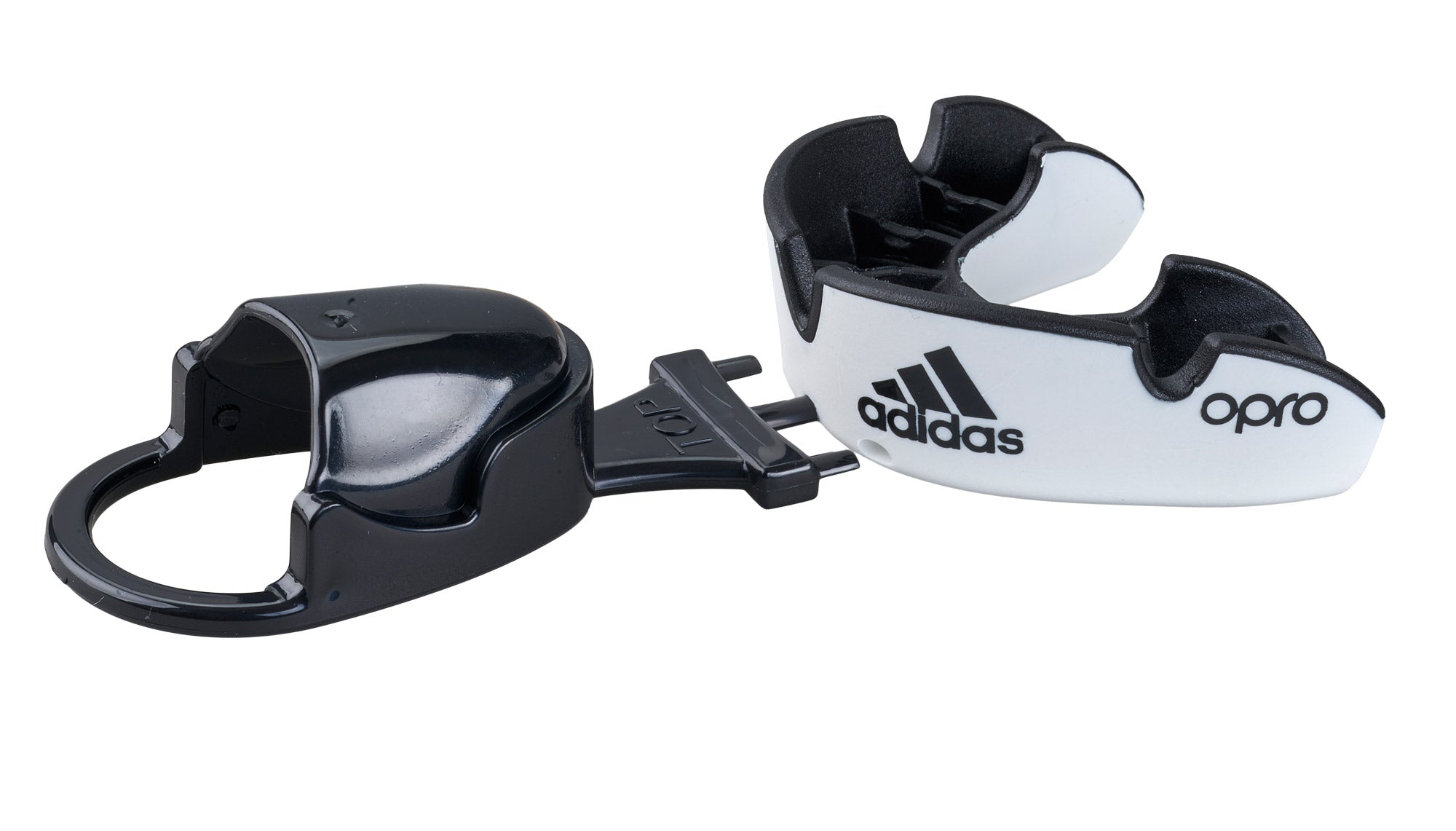 Adidas Junior chránič zubů 4. generace Opro Silver, bílý