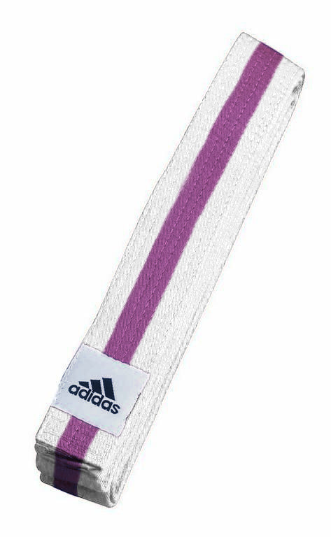 Adidas obi pásek Elite, bílo fialový