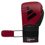 Adidas boxerské rukavice Hybrid 350, červeno-černé